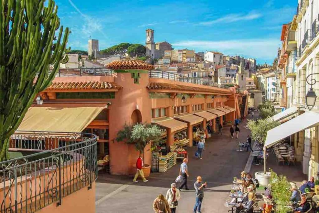 Jolie 3 Pieces Avec Terrasse Au Vieux Port, A 2 Pas Des Plages Et Du Palais. คานส์ ภายนอก รูปภาพ